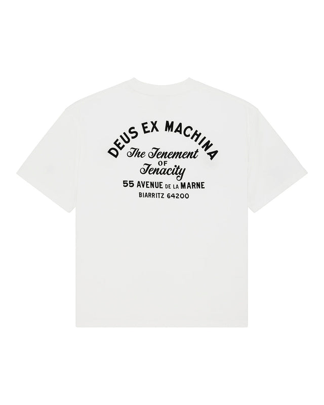 D261MTS154-BiarritzSignTee-White