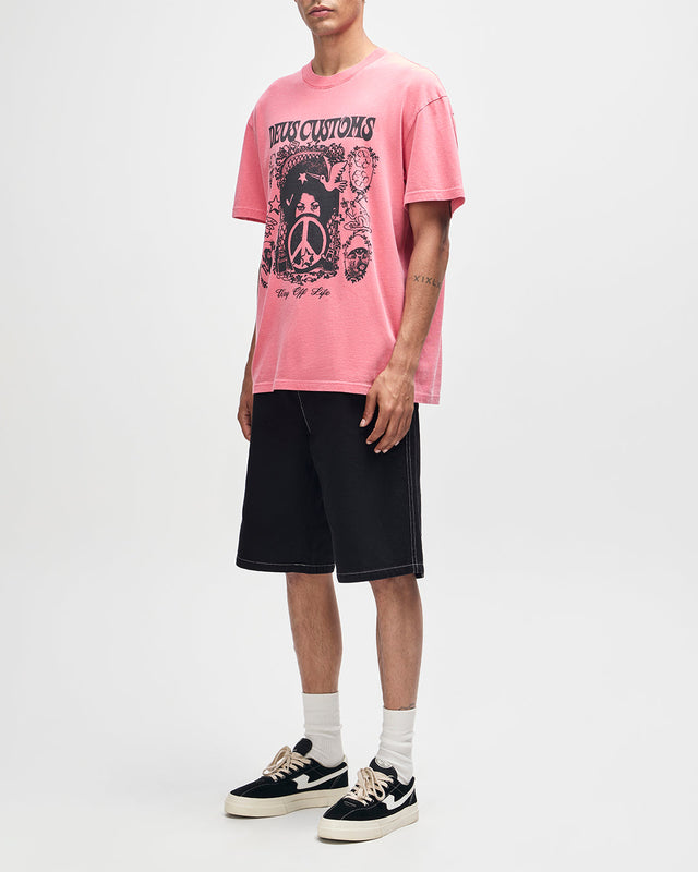 Mother-Earth Tee - Melon Red