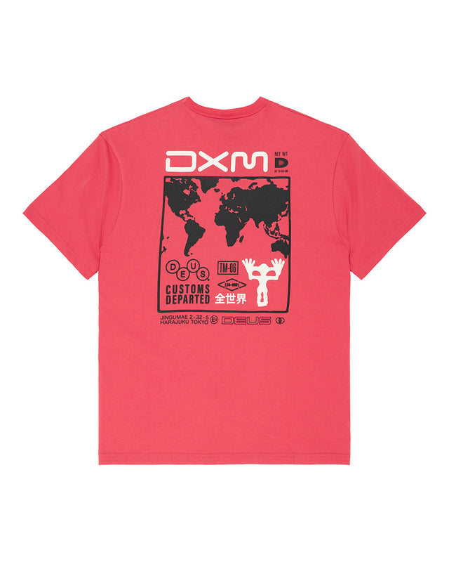 D261MTS541-DepartedTee-MelonRed
