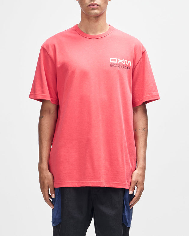D261MTS541-DepartedTee-MelonRed|Model