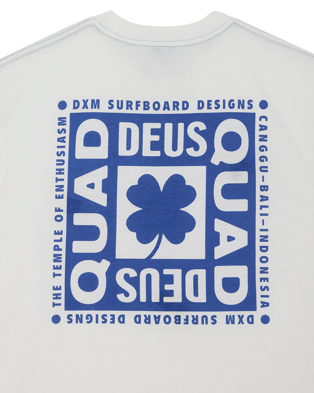 Quad Tee - Vintage White