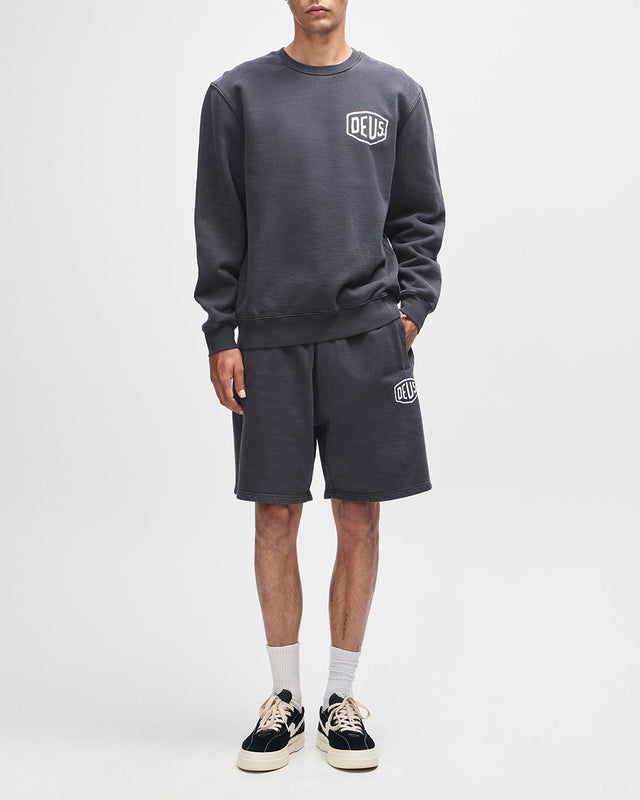 Shield Garment Dyed Track Short