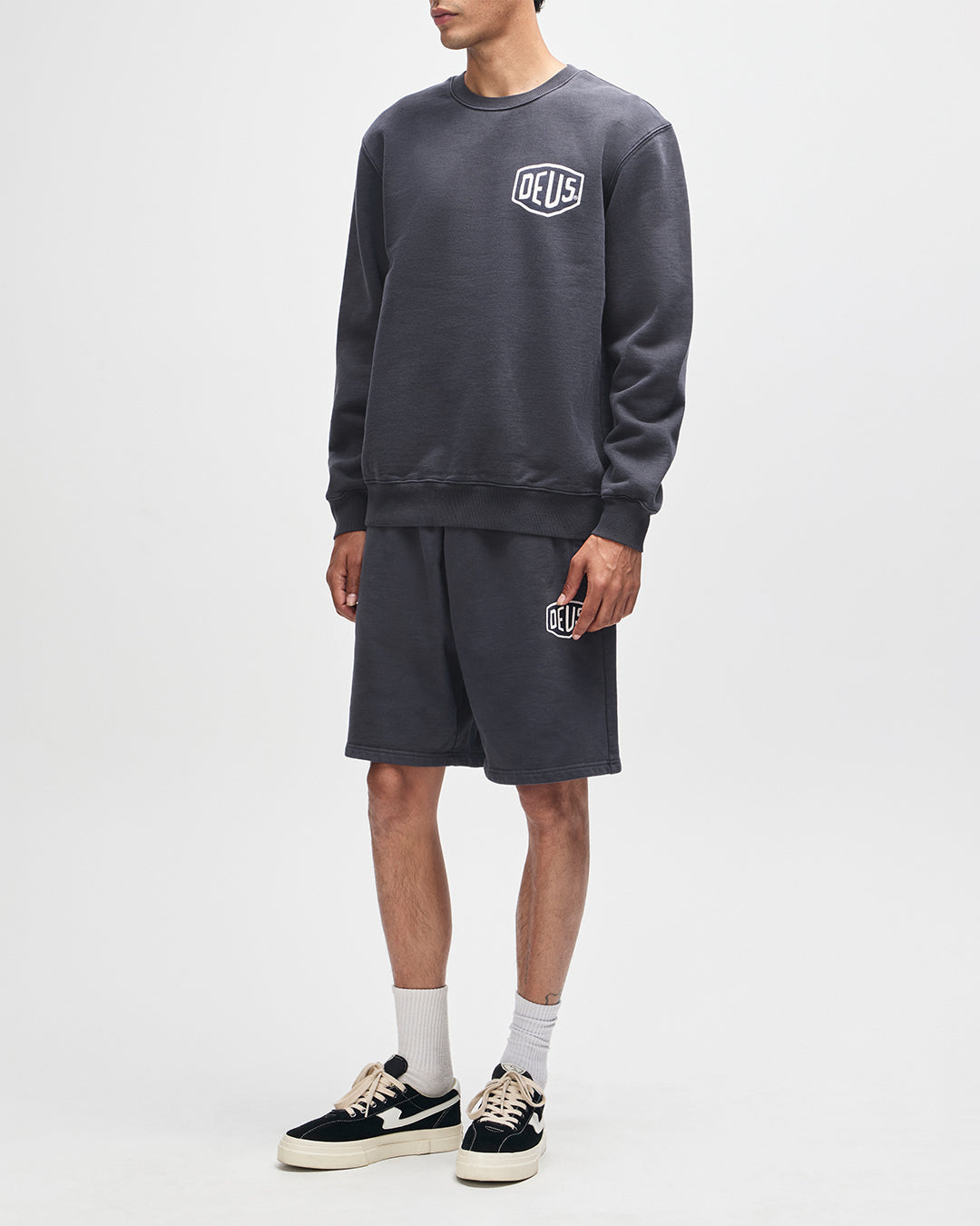 Shield Garment Dyed Track Short