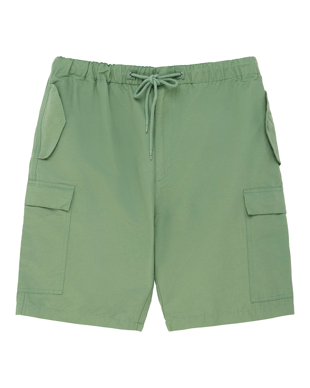 D261MWK309-RemiCargoShort-Loden|Flatlay