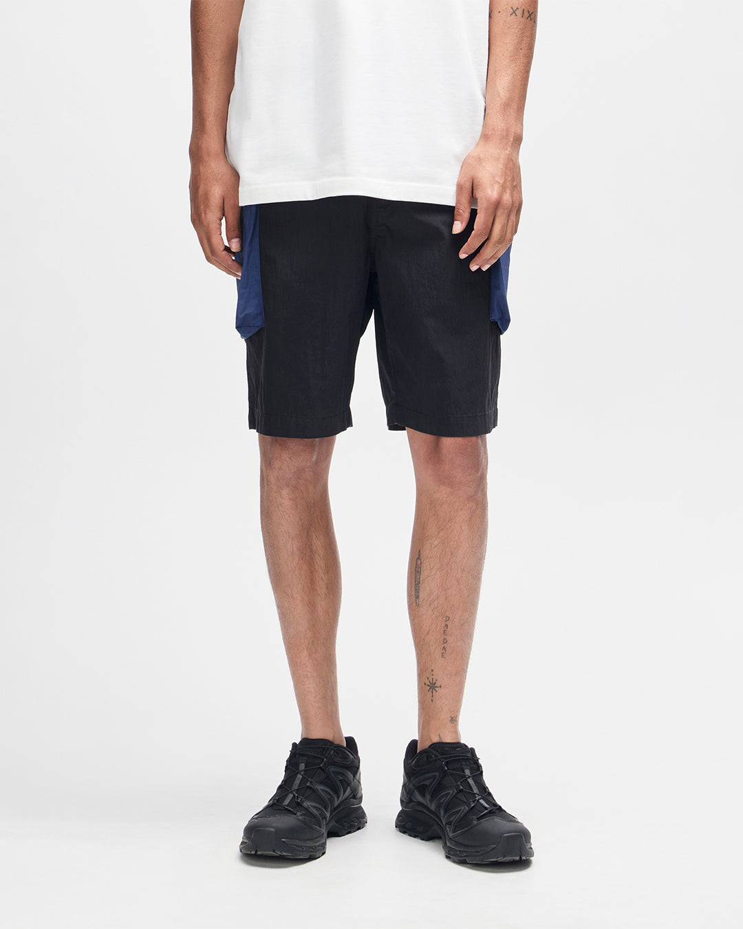 D261MWK502-DuckDiveShort-Black|Model