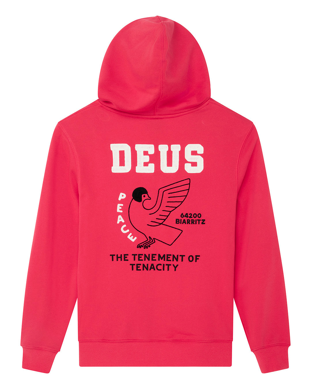 D261MZH329-BuckUpZipHoodie-Melon|Flatlay