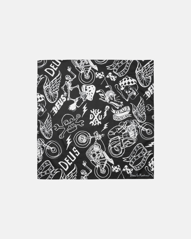 D261UAC220-Doodle_Bandana-Black|Flatlay