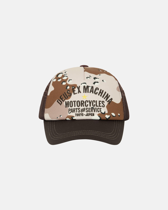 D261UHA035-Tokyo Original Address Trucker Camo