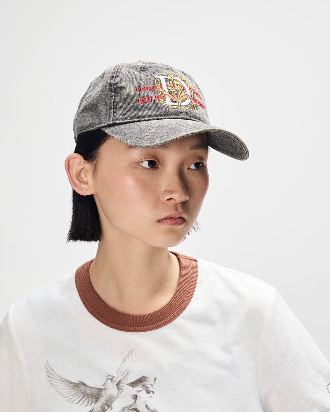 D261UHA724-Decorative Cap-Anthracite|Flatlay