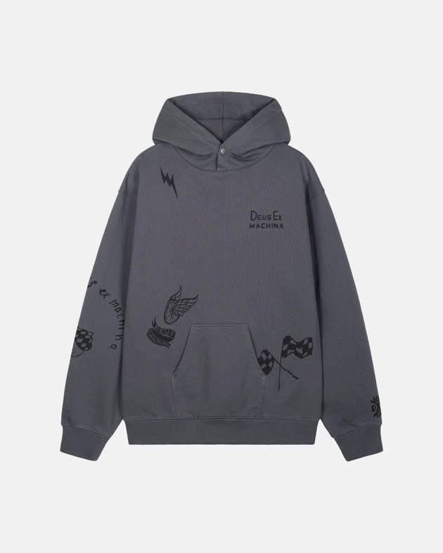 D261UHD210-DoodleDyedHoodie|Flatlay
