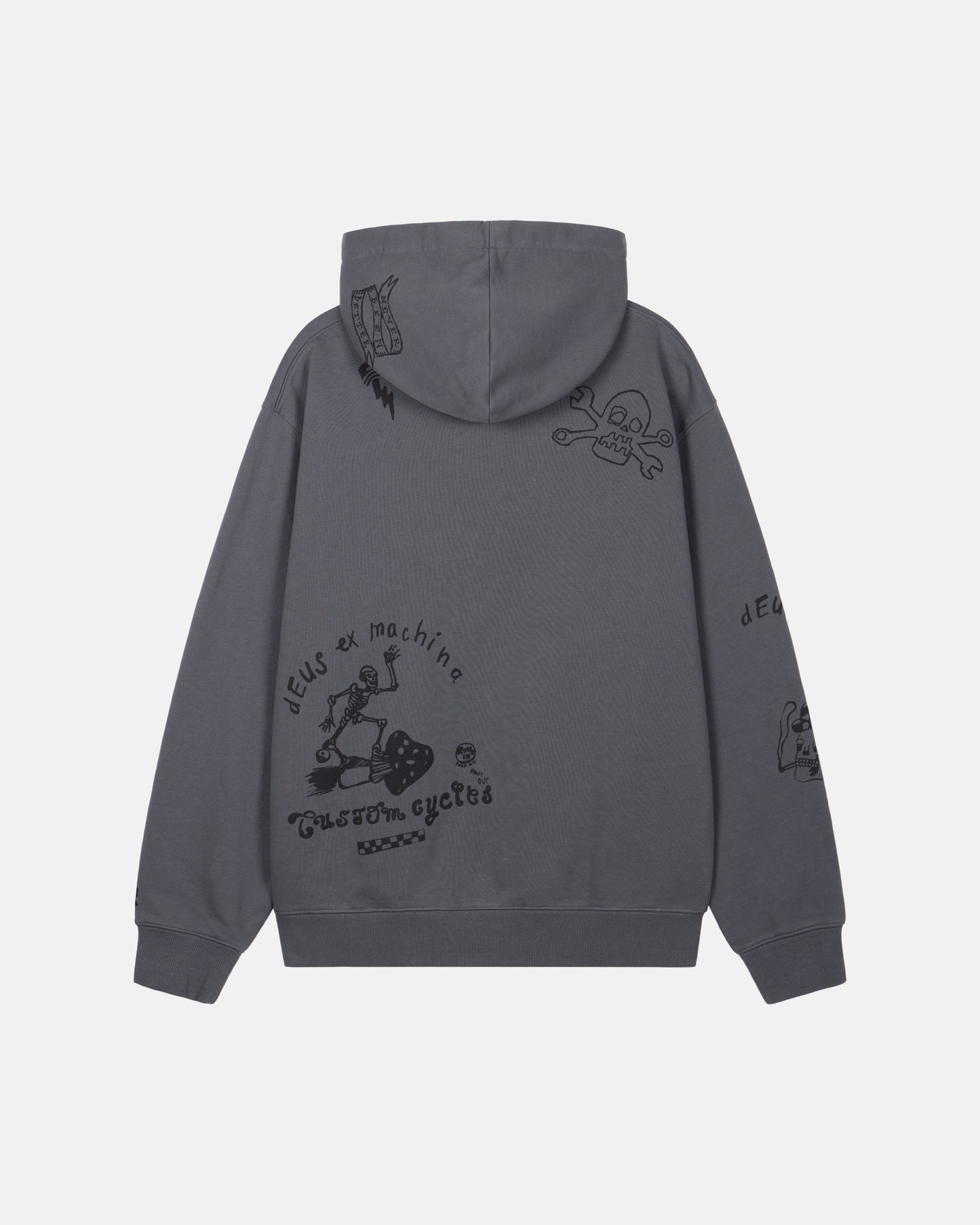D261UHD210-DoodleDyedHoodie|Flatlay