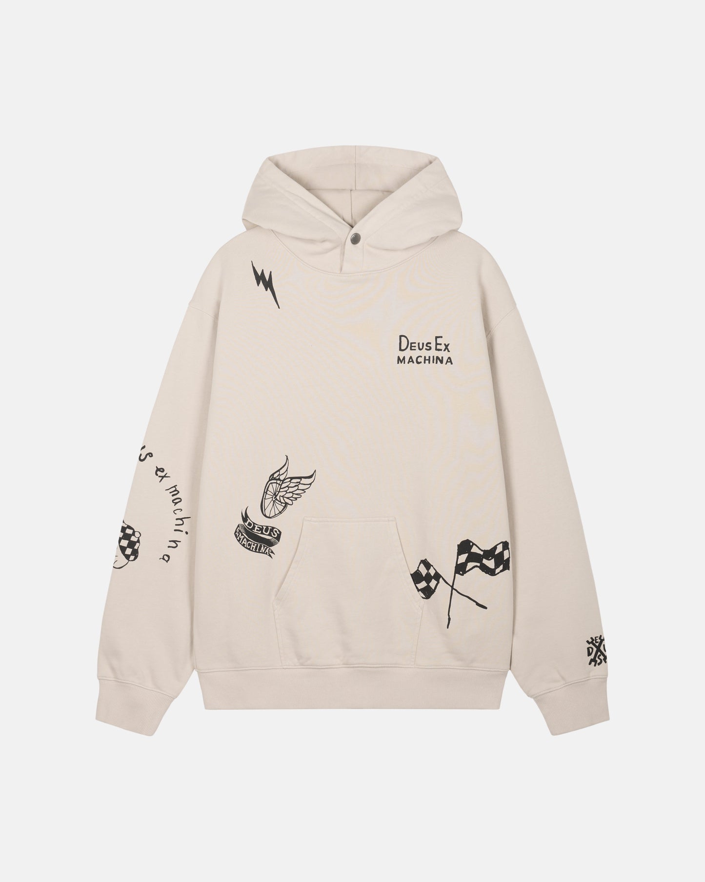 D261UHD210-DoodleDyedHoodie|Flatlay
