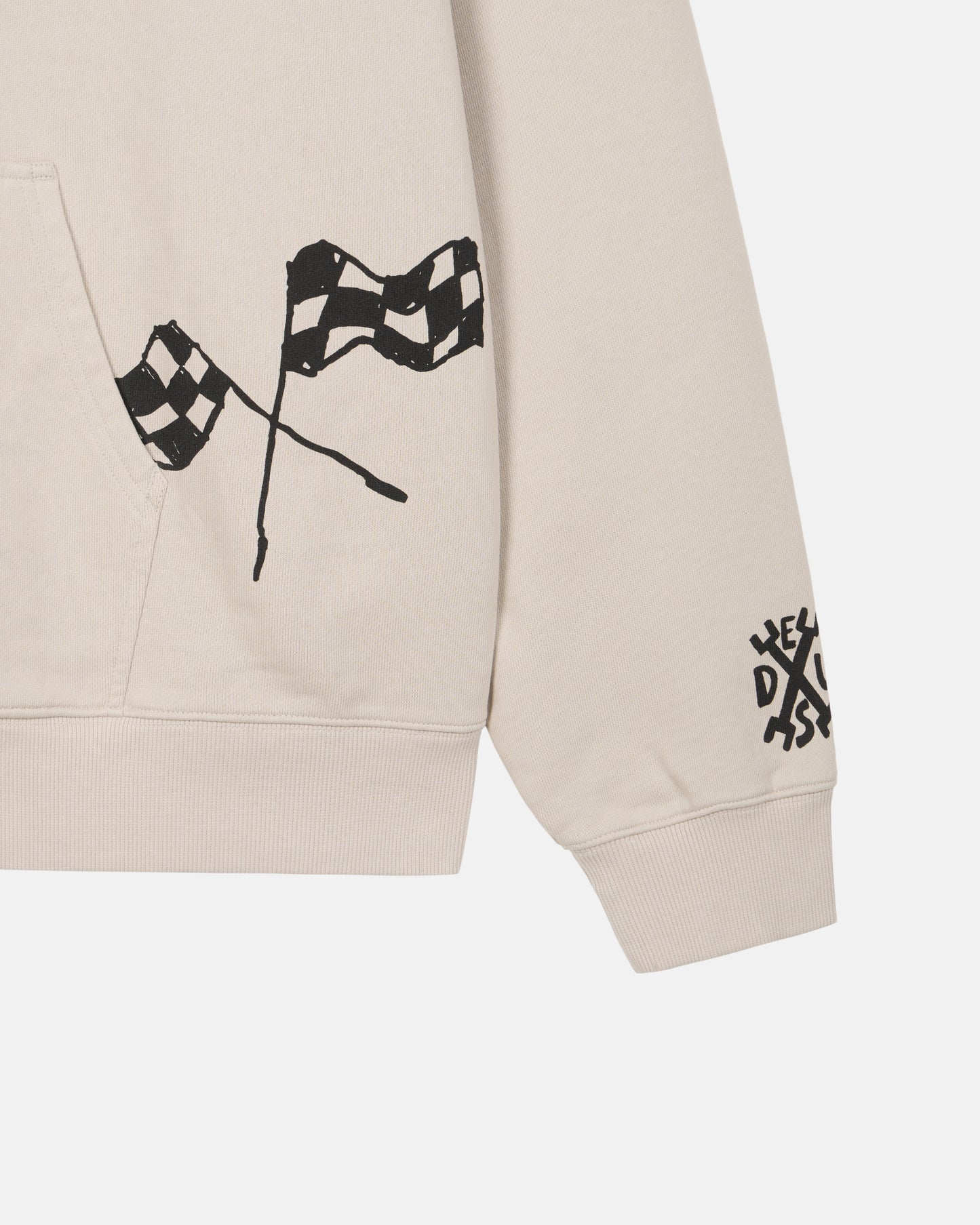 Doodle Dyed Hoodie