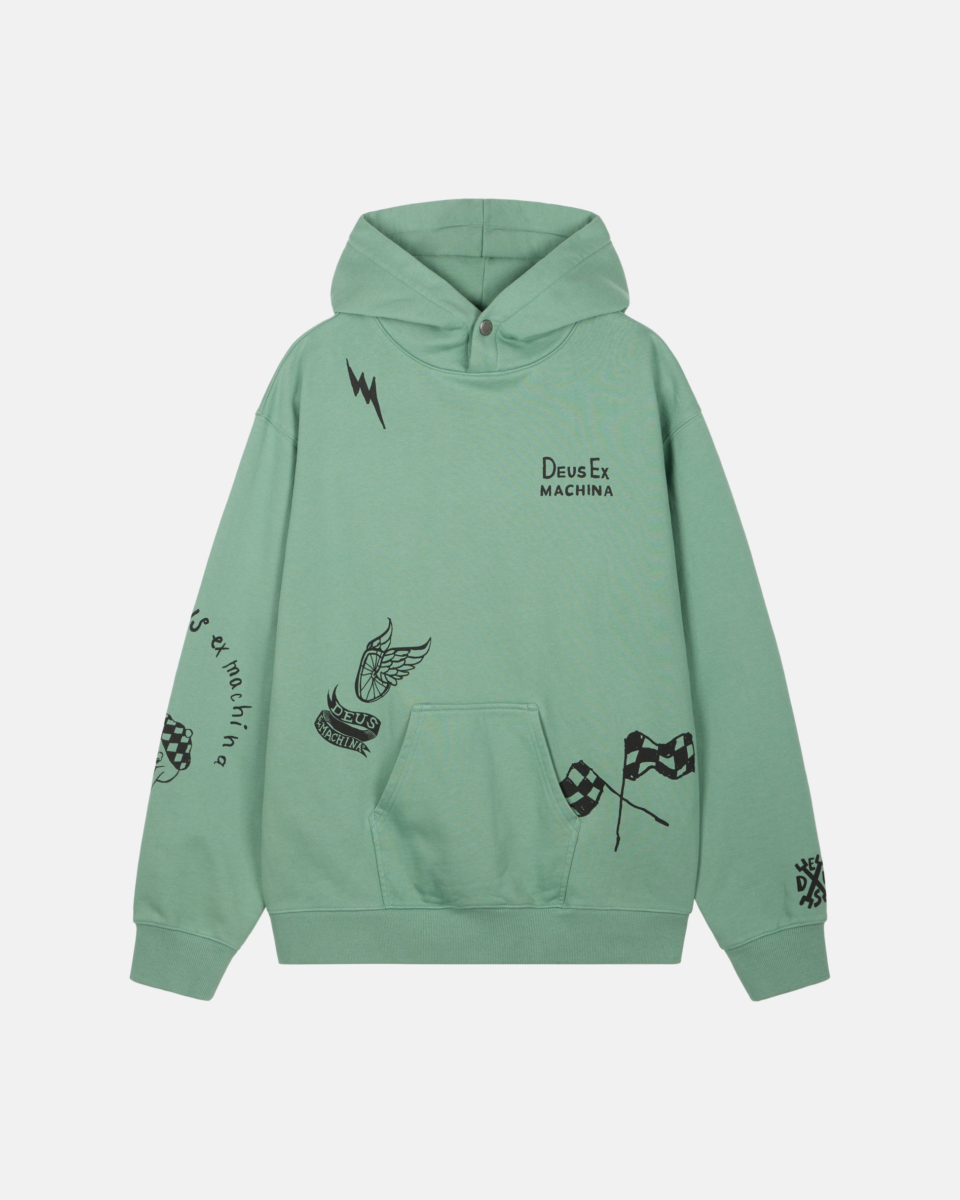 D261UHD210-DoodleDyedHoodie|Flatlay