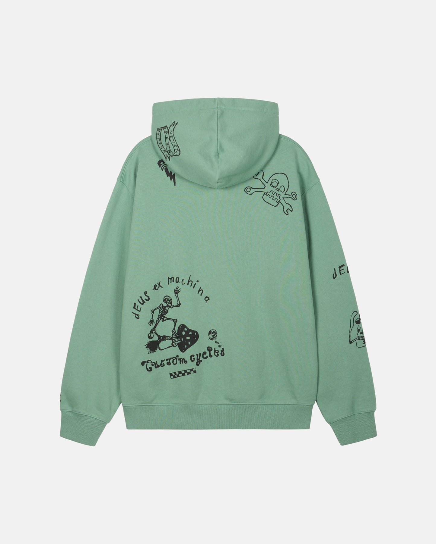 D261UHD210-DoodleDyedHoodie|Flatlay