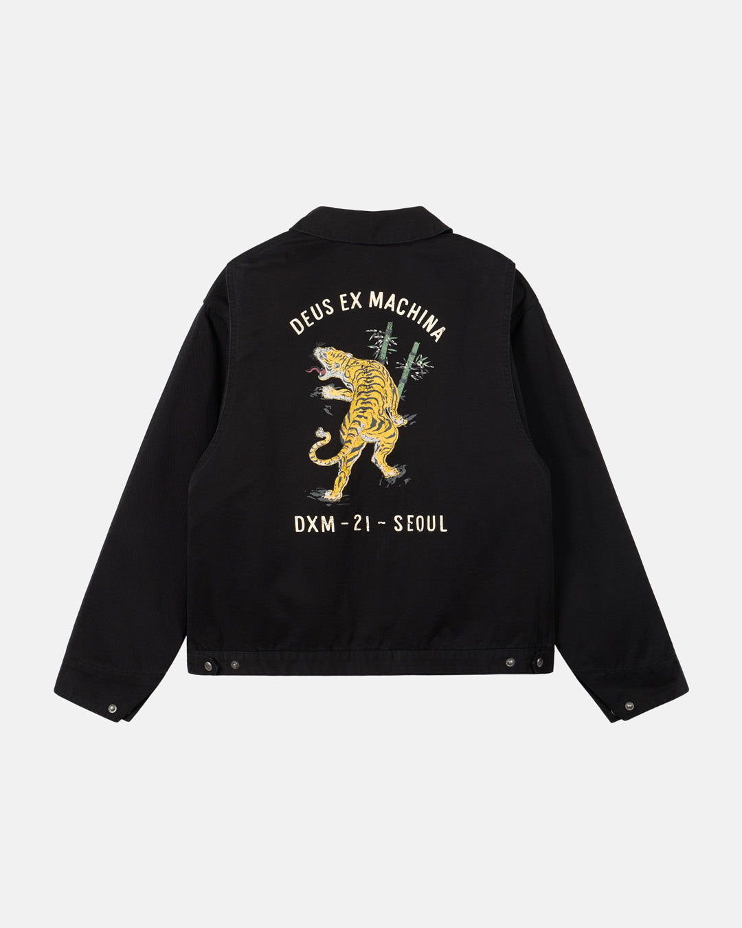D261UJK210 Roar Work Jacket - Black|Flatlay