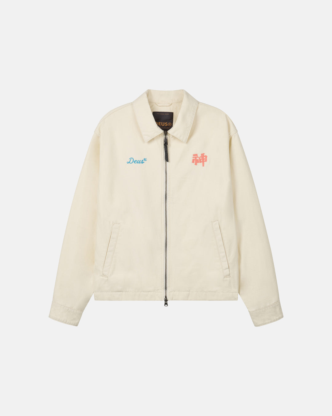 D261UJK215 Dogleg Jacket - Ivory|Flatlay