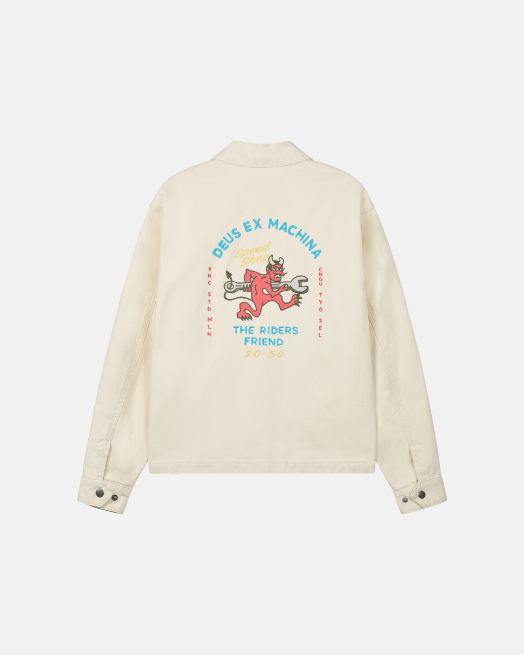 D261UJK215 Dogleg Jacket - Ivory|Flatlay