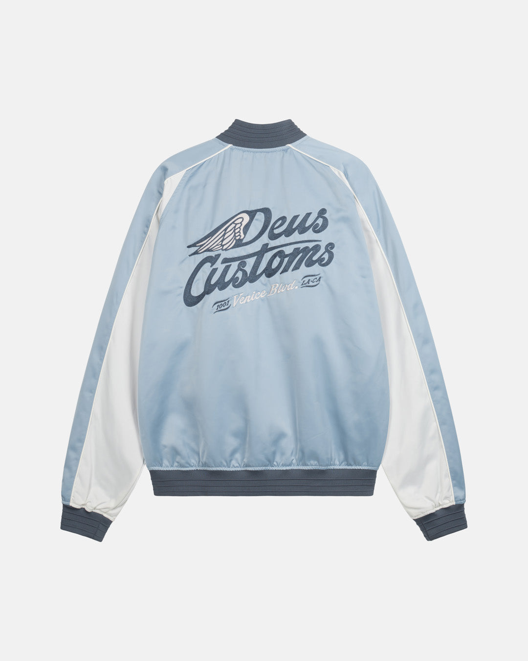 D261UJK230 Winglet Souvenir Jacket - Blue|Flatlay