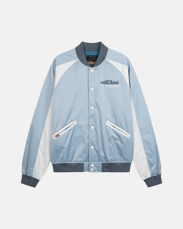 D261UJK230 Winglet Souvenir Jacket - Blue|Flatlay
