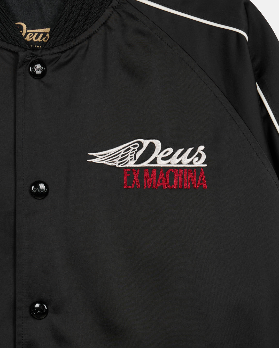 D261UJK230 Winglet Souvenir Jacket - Black|Flatlay