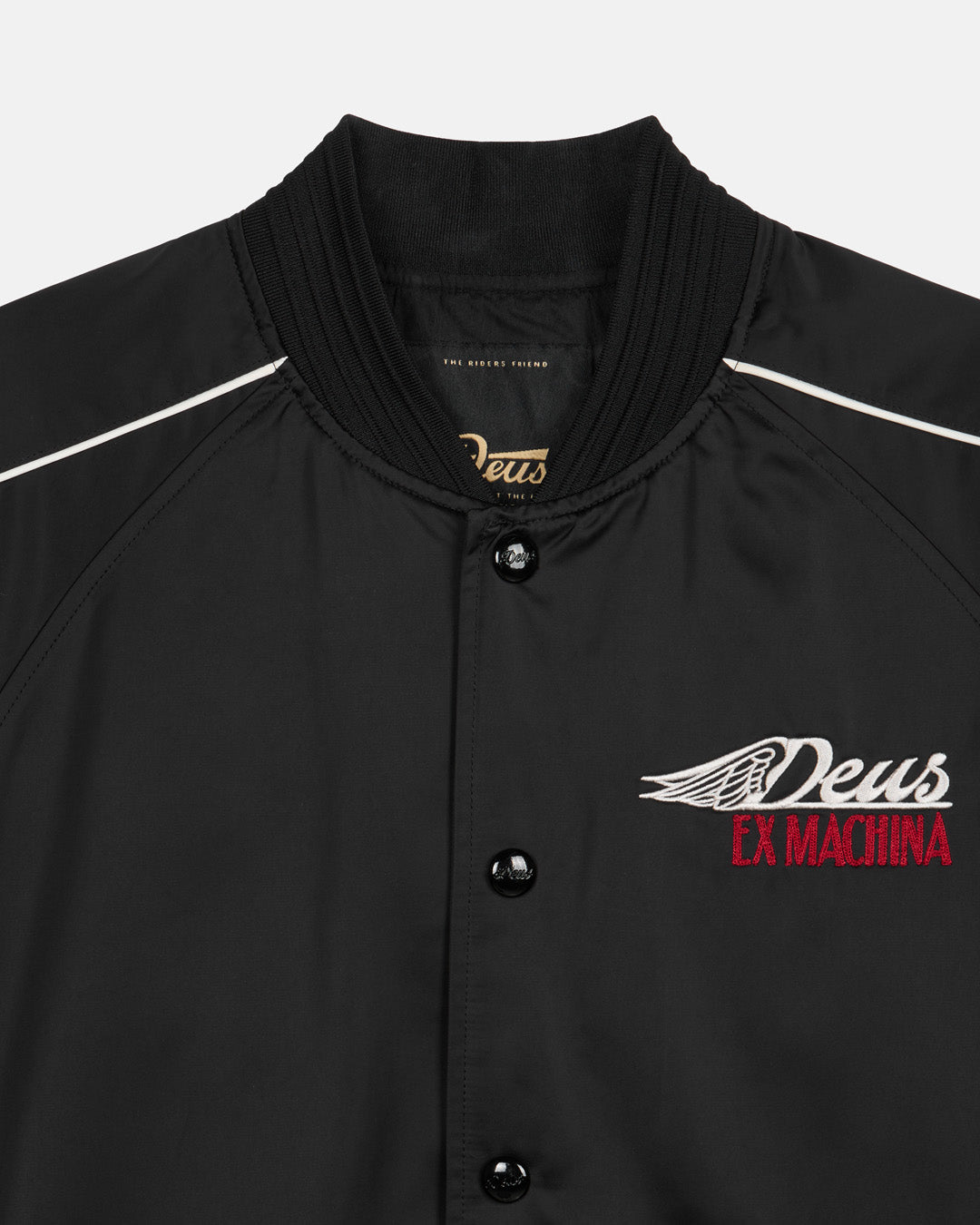 D261UJK230 Winglet Souvenir Jacket - Black|Flatlay