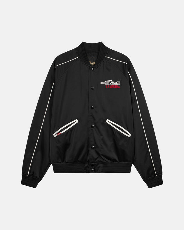 D261UJK230 Winglet Souvenir Jacket - Black|Flatlay