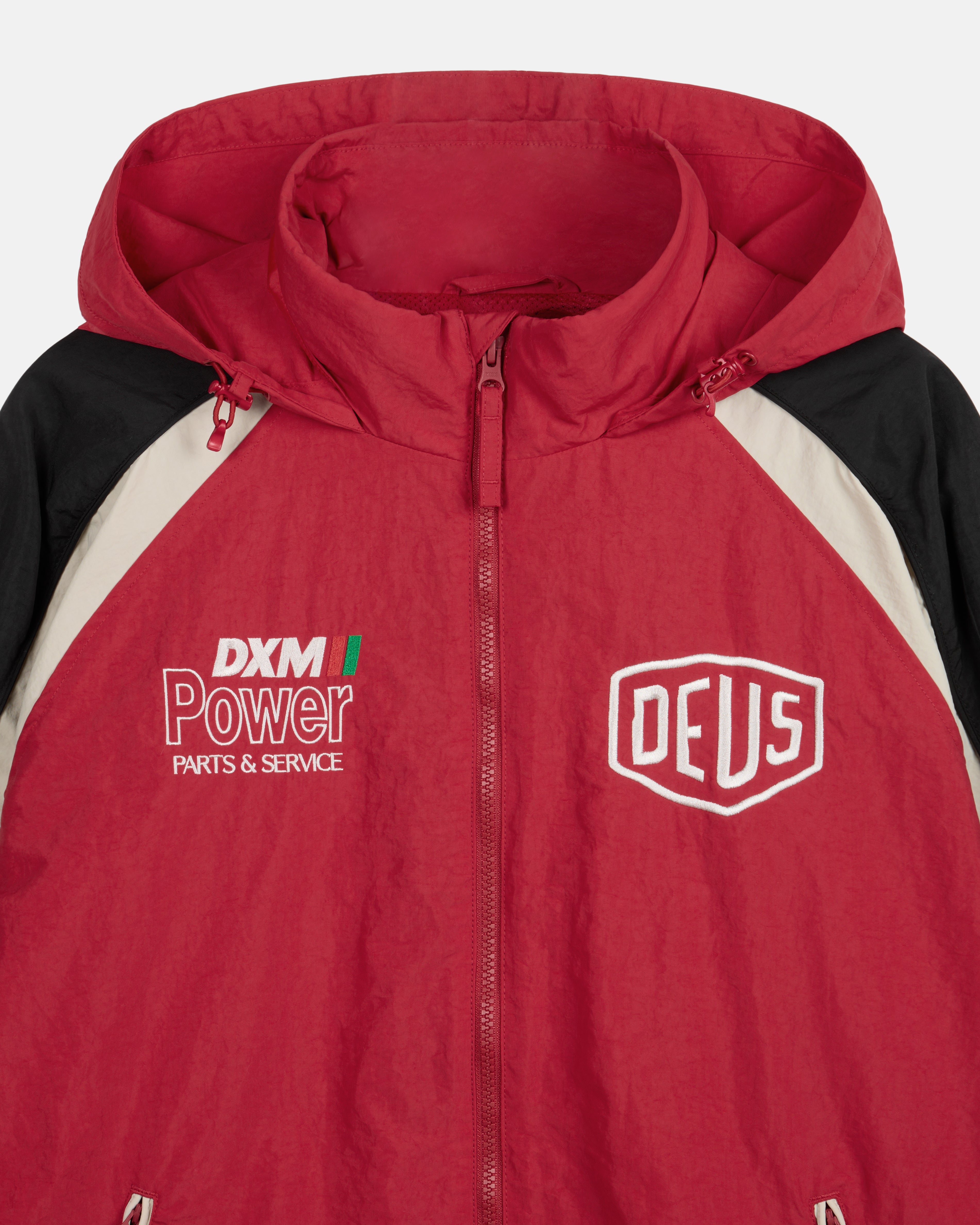 Jackets | Deus Ex Machina | Track Jacket - Red – (UK) Deus Ex Machina