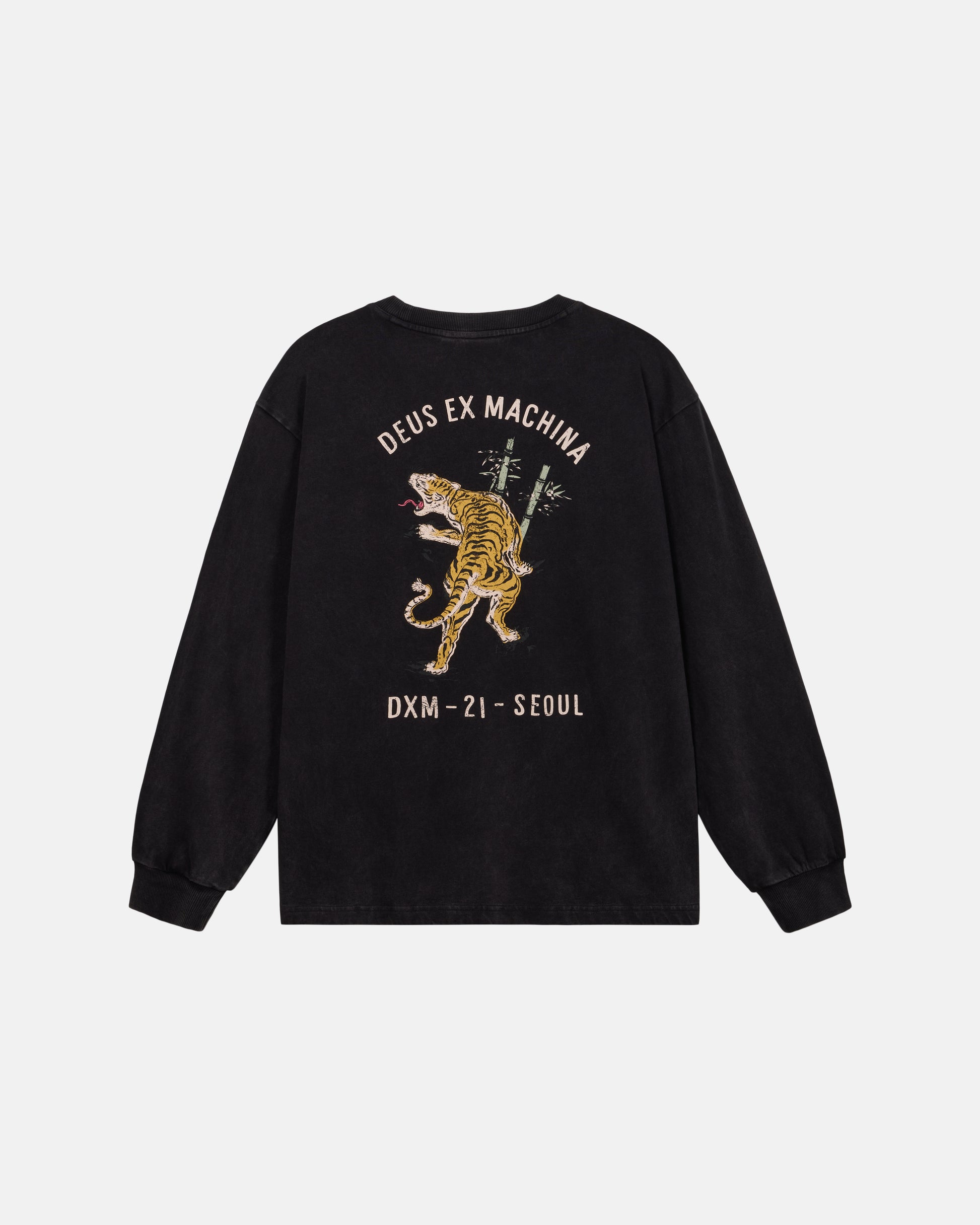 Deus Ex Machina - Roar Long Sleeve Tee - Black