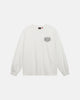 Deus Ex Machina - Roar Long Sleeve Tee - White|Flatlay
