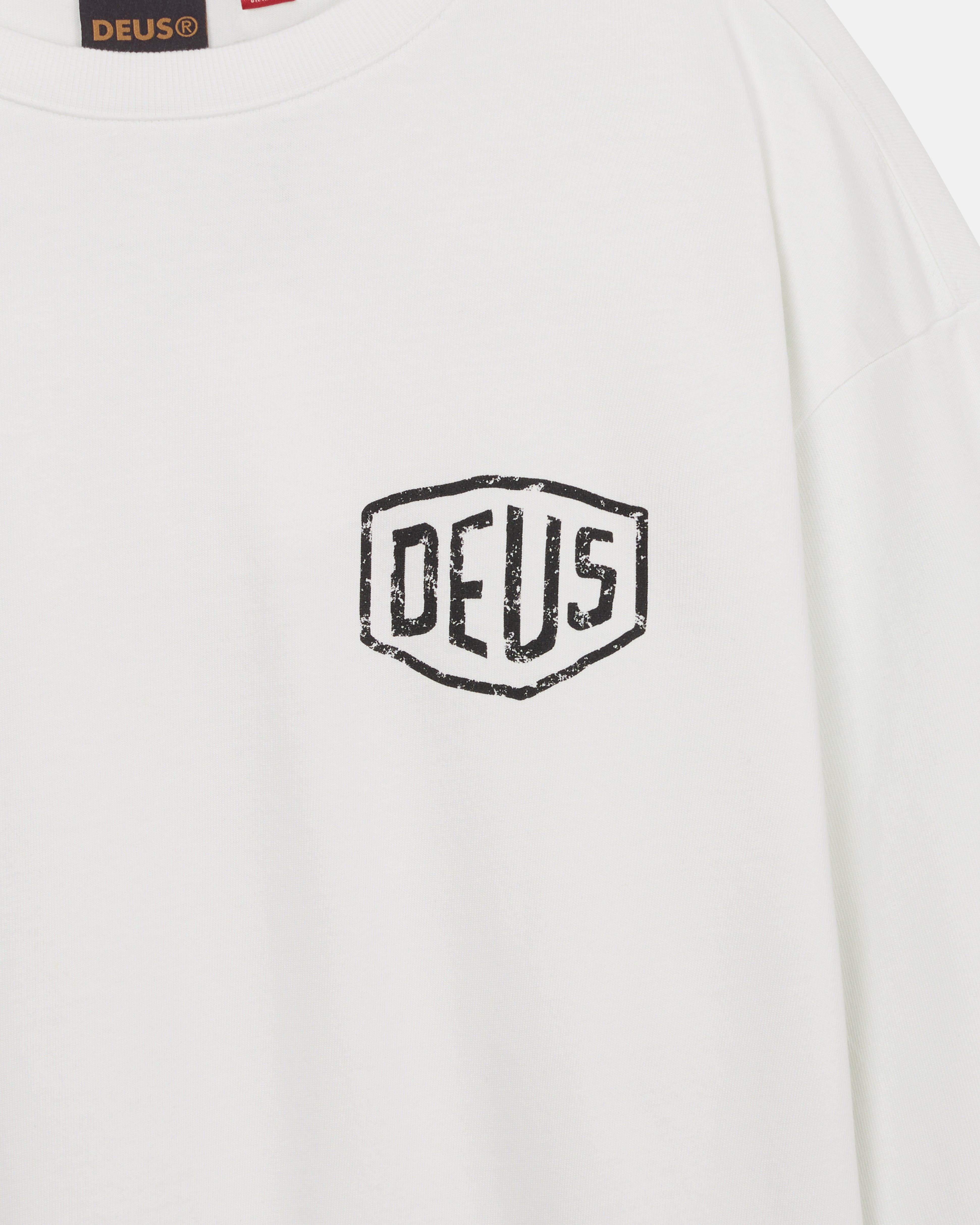 Long Sleeve T-Shirts | Deus Ex Machina | Roar Ls Tee - White – (UK