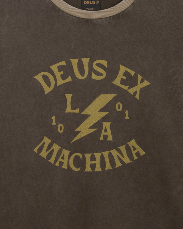 Deus Ex Machina - Chinook Long Sleeve Tee - Brown