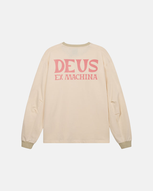 Deus Ex Machina - Chinook Long Sleeve Tee - Ivory