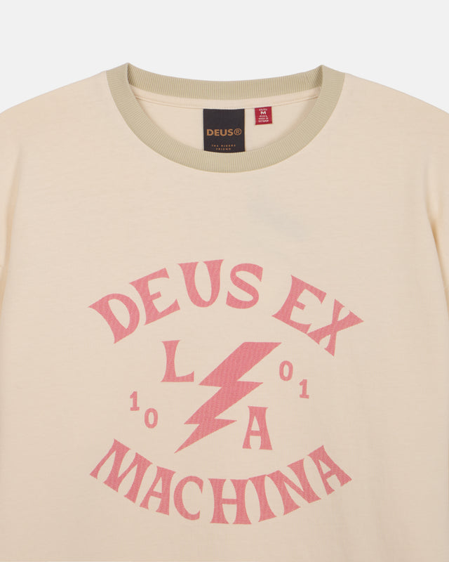 Deus Ex Machina - Chinook Long Sleeve Tee - Ivory
