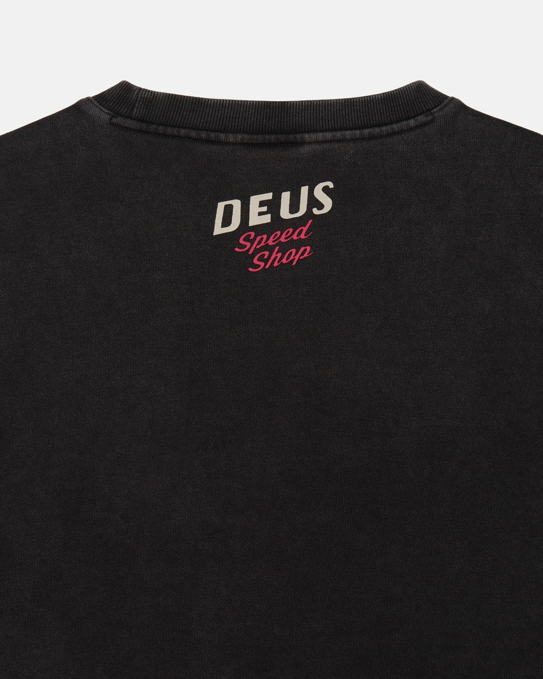 D261USW210 Dogleg Sweatshirt-Black|Flatlay