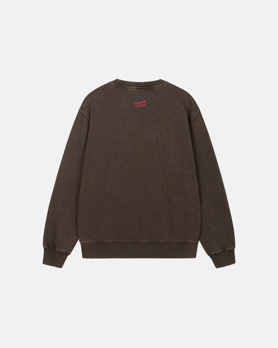 D261USW210 Dogleg Sweatshirt-Brown|Flatlay