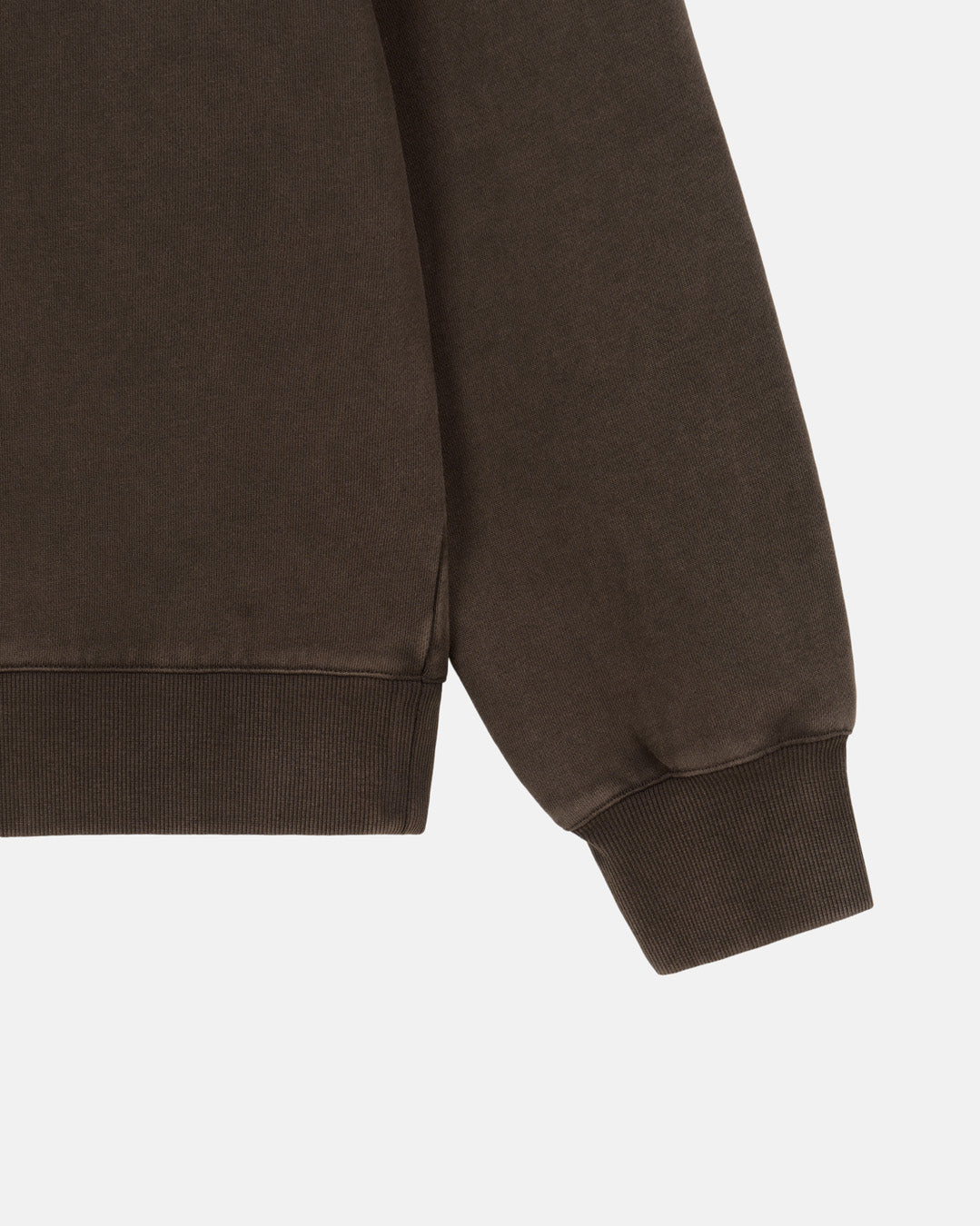 D261USW210 Dogleg Sweatshirt-Brown|Flatlay