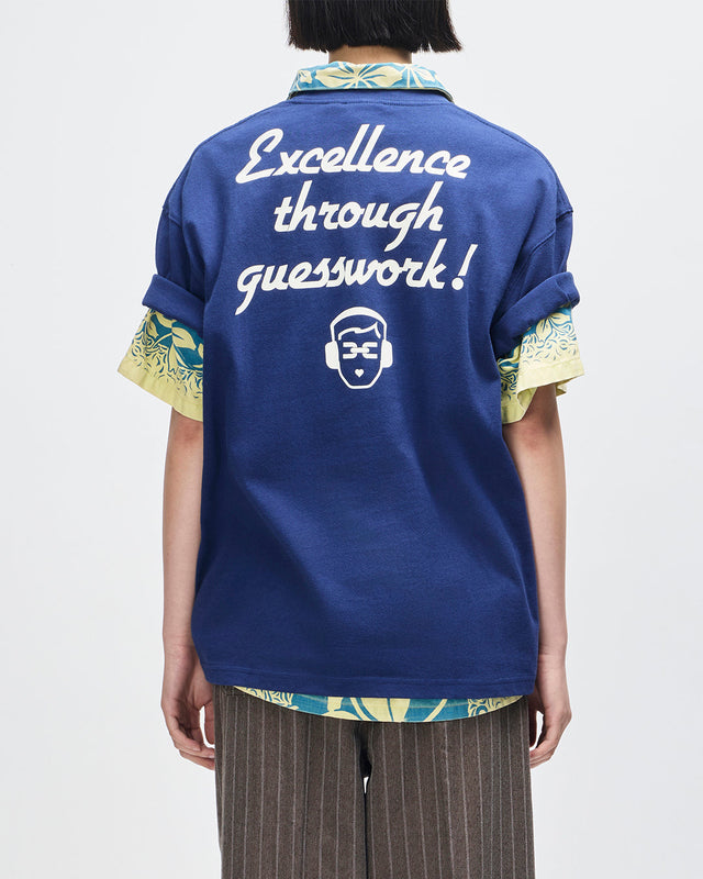 Working Towards Tee - Limoges Blue
