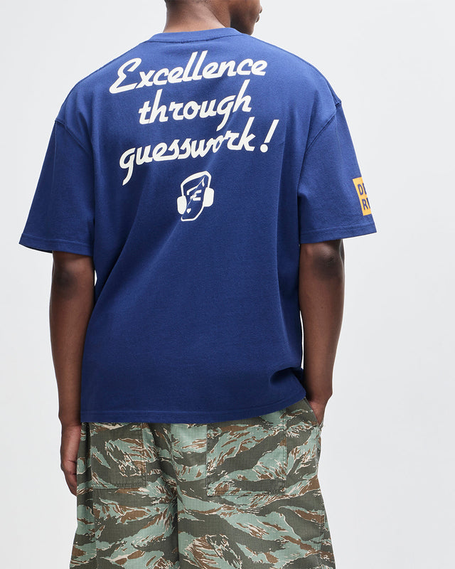Working Towards Tee - Limoges Blue