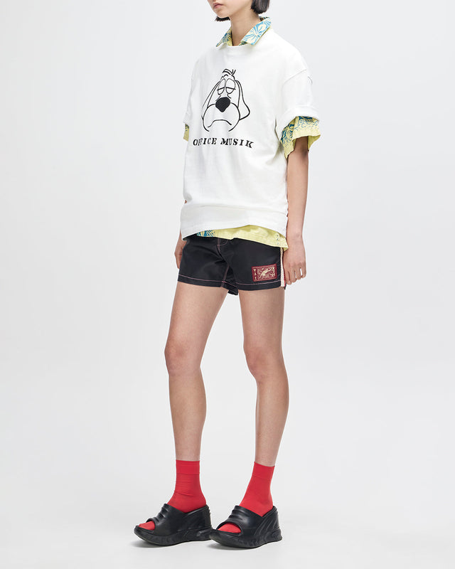 Office Musique Tee - Vintage White