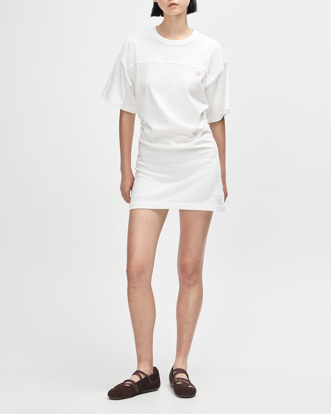 Christine Embro Tee Dress