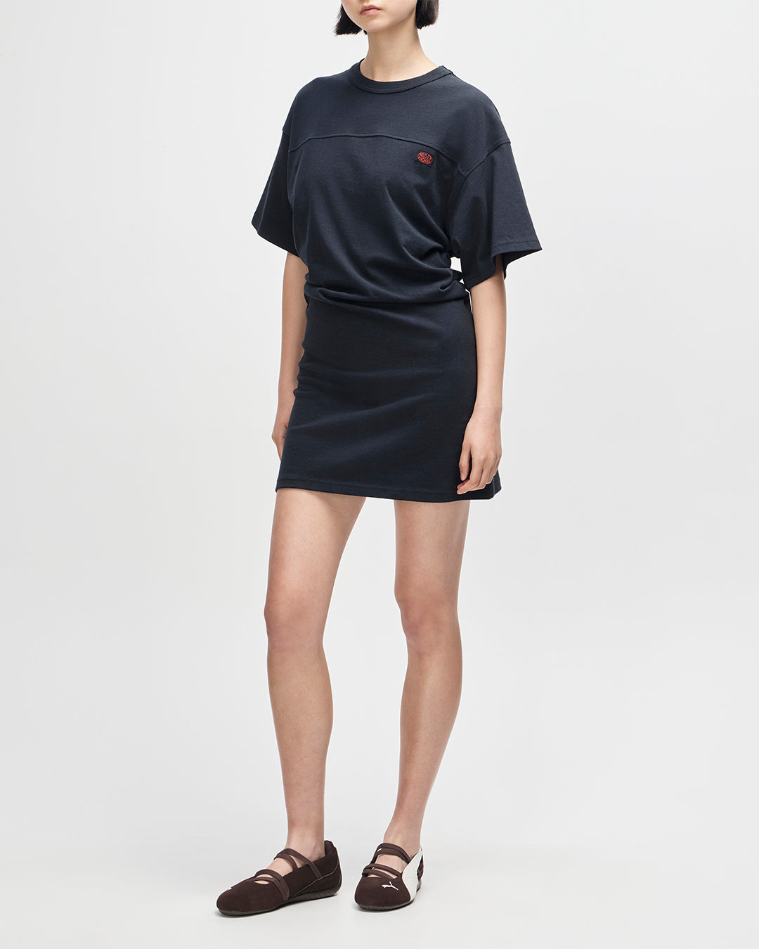 Christine Embro Tee Dress