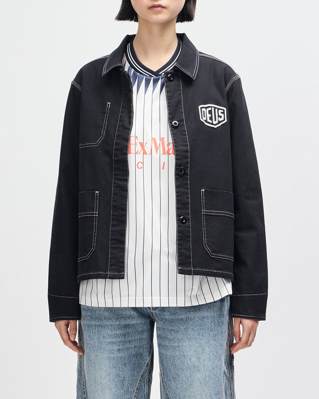 D261WSH833-VulkanOvershirt|Model