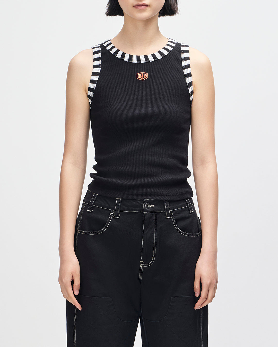 Tanks | Deus Ex Machina | Rally Shield Tank - Black – (UK) Deus Ex