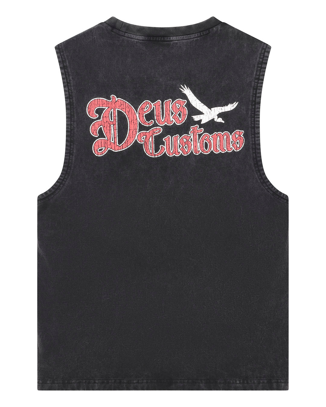 Deus Ex Machina | Beep Beep Muscle Tee - Black|Flatlay