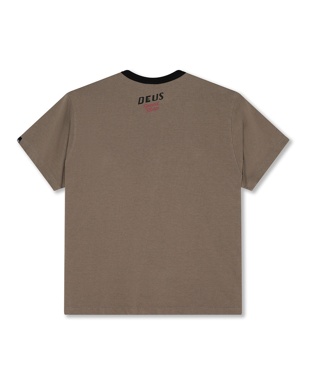 D262UTS210-Dogleg-Tee-Brown|Flatlay