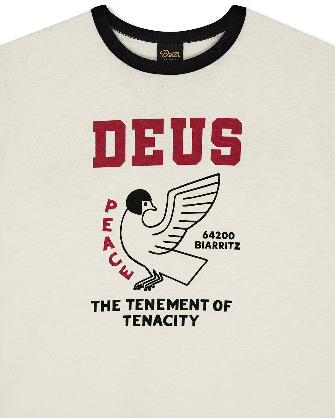 D262UTS220-Buck-Up-Tee-Ivory|Flatlay