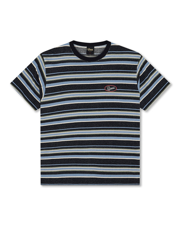 D262UTS230-Forecourt-Stripe-Tee-Navy