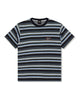 D262UTS230-Forecourt-Stripe-Tee-Navy|Flatlay
