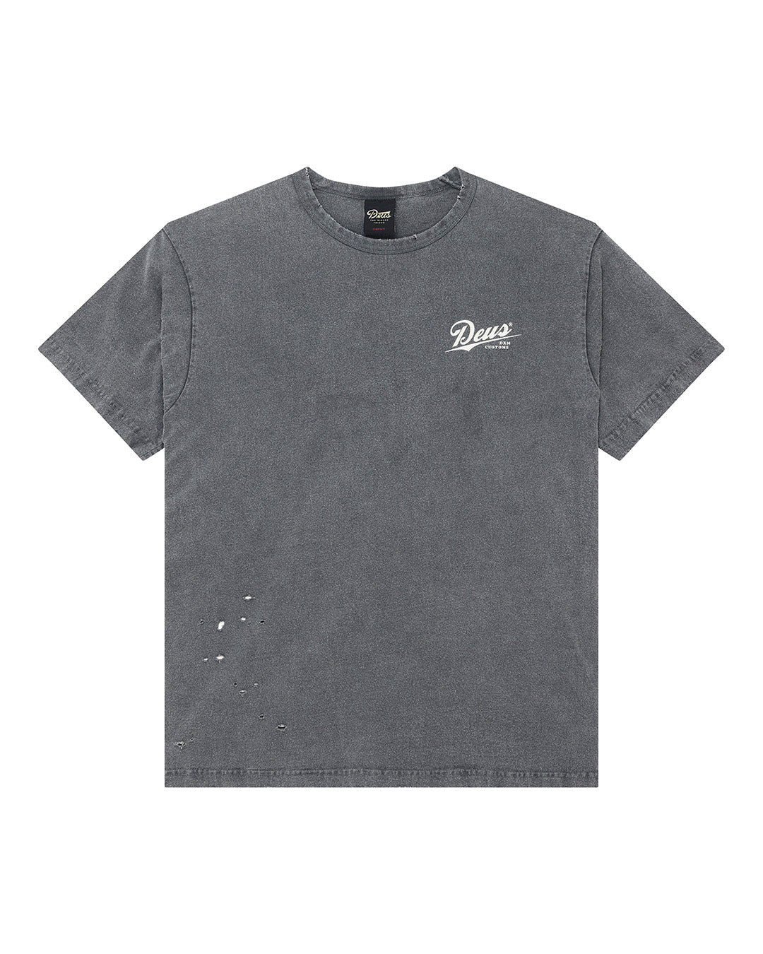 D262UTS260-DamagedDyedTee|Flatlay